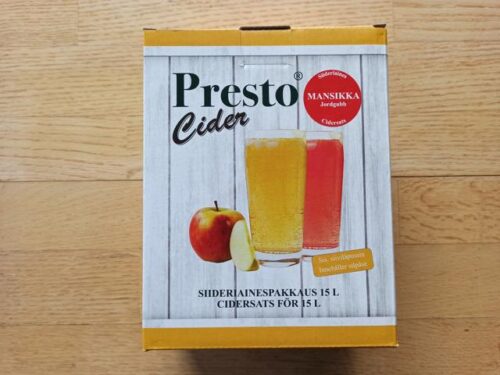 Presto maasikasiider