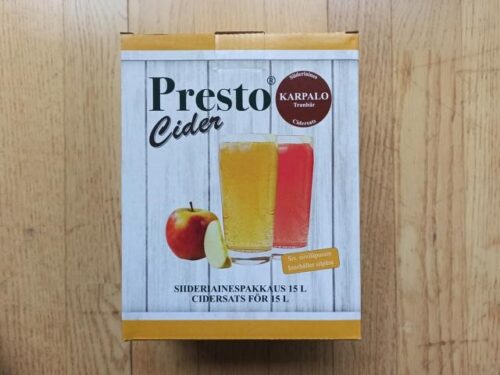 Presto jõhvikasiider