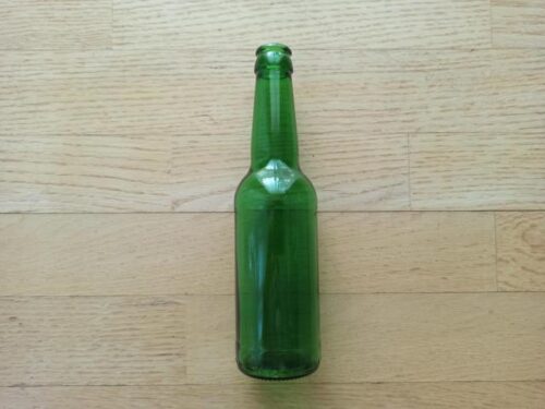 Klaaspudel (330 ml) roheline