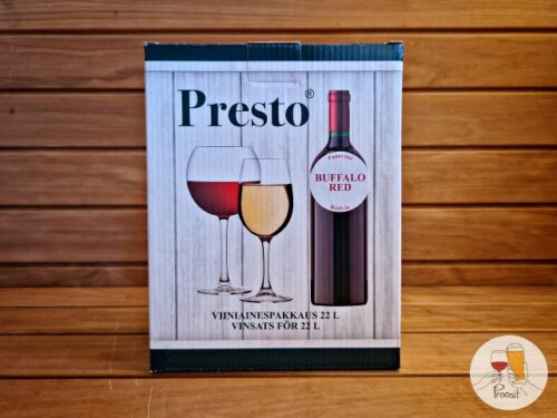 Presto Buffalo - punane vein