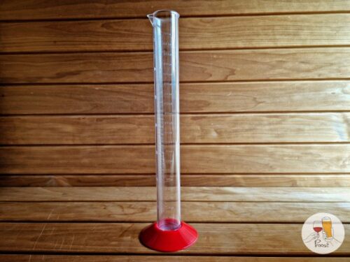 Mõõtesilinder, plastikust, mõõteskaalaga, 210 ml