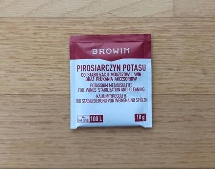 Selituspulber veinile või siidrile 10g  (Veini või siidri selgitamiseks)